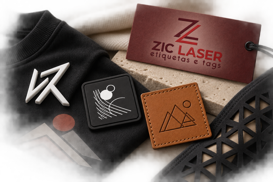 Acabamentos têxteis premium da Zic Laser